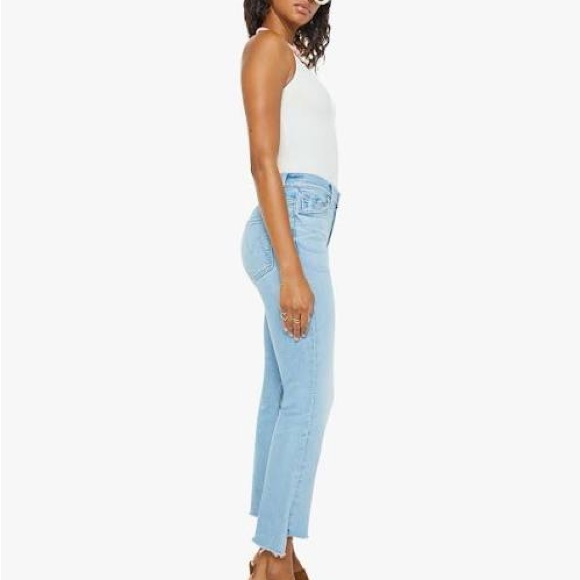 MOTHER The Insider Crop Step Fray Fresh Catch Sz 26 - Picture 2 of 11
